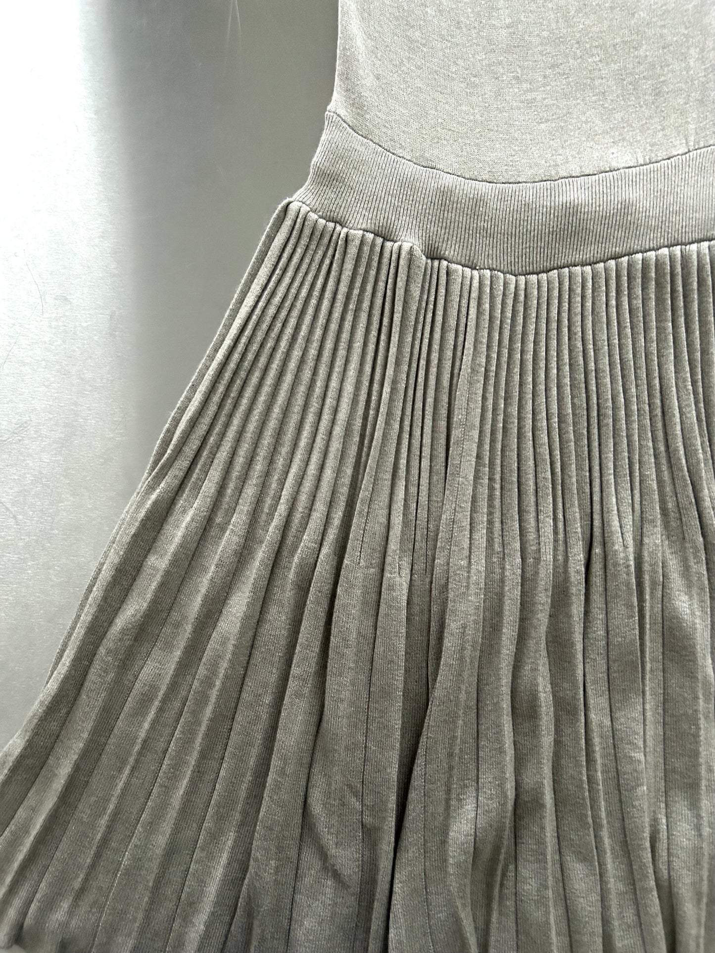 90s KNIT PLEATED DRESS