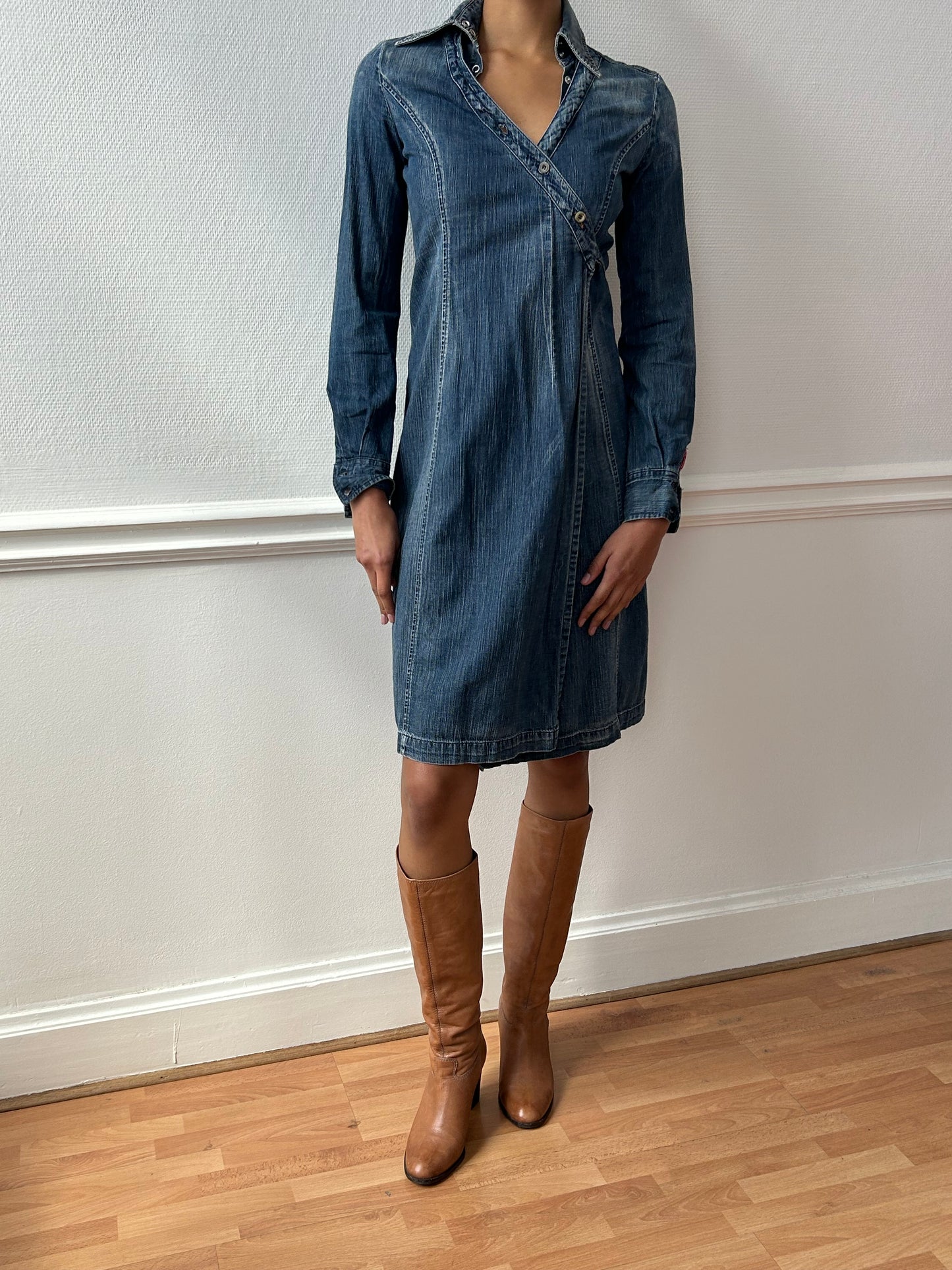 90s MISS SIXTY DENIM DRESS