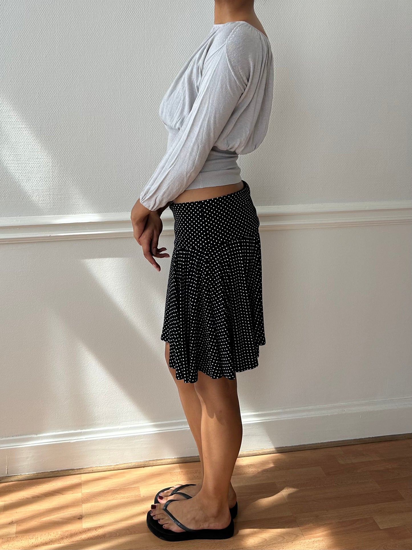 90S POLKA DOT SKIRT